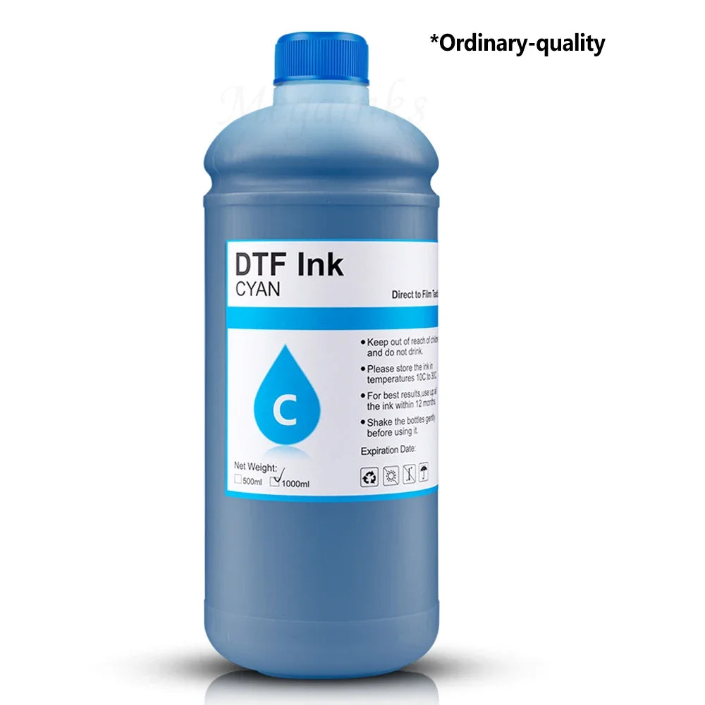 1000ML DTF Ink Direct Transfer Film Heat Transfer For Epson I3200 P800