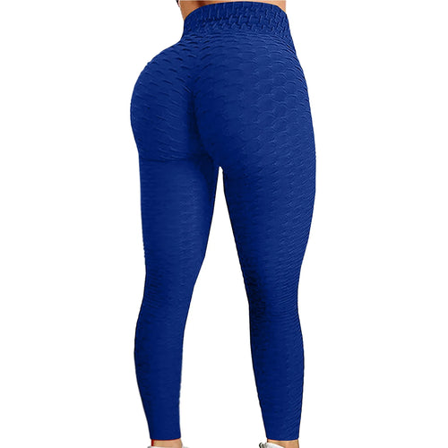 Women's Bubble Hip Lifting ExerciseYoga Pants Women Fitness Running