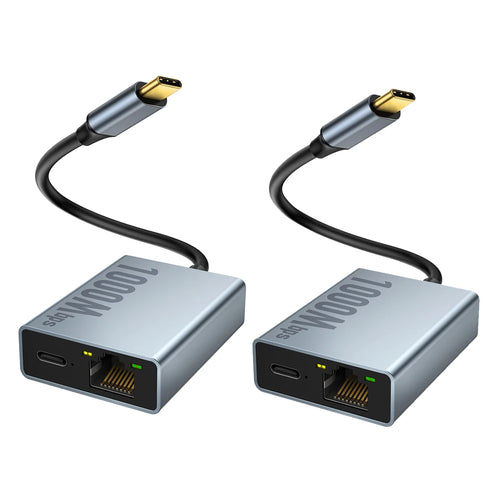 Zexmte 1000Mbps Ethernet Adapter for Chromecast 4K Google TV USB C
