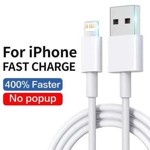 30W Fast Charging USB C Cable For iPhone 14 13 12 11 Pro Max Data Line