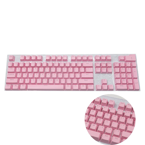 104pcs Universal Mechanical Keyboard Keycaps Ergonomic Blank Keycaps