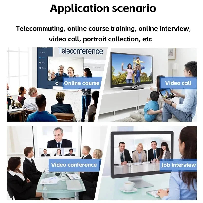 Camera 1080P HD Computer HD USB Camera Built In Microphone USB Network