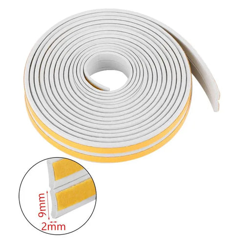 Rubber Foam Window Door Seal Self Adhesive Windproof Tape Door Joint