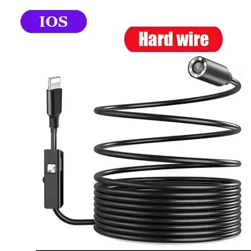 1200P endoscope camera 8mm probe 8LED for smartphone android or