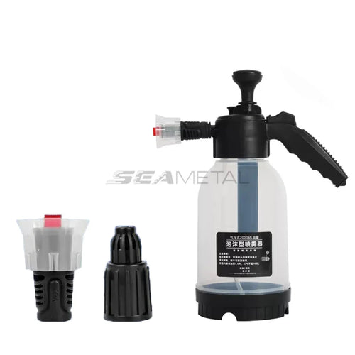 SEAMETAL 2L Hand Pump Foam Sprayer Pneumatic Washer Foam Snow Foam