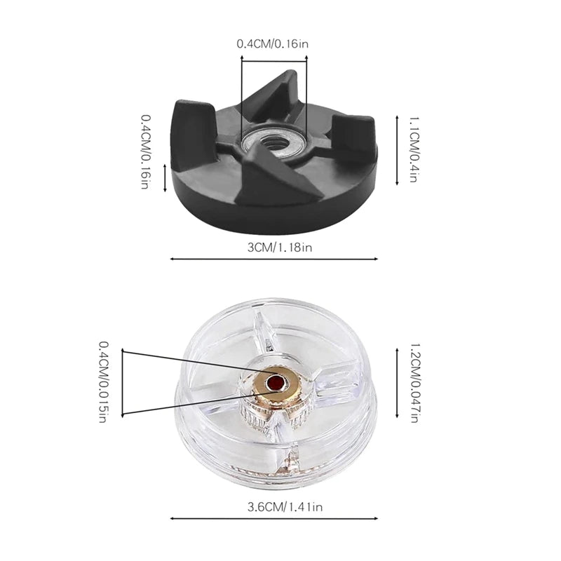 12PCS Gear For Magic-Bullet Blender MB1001 250W Blade Gear Replacement