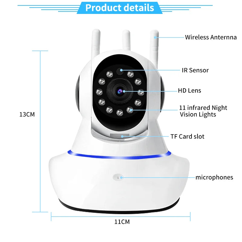 Yoosee WIFI IP Camera Smart Home Two Way Audio Pan Tilt 1080P Wireless