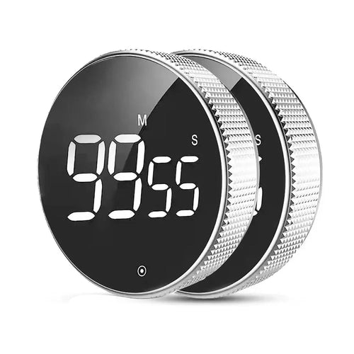 1/2pcs Digital Kitchen Timers Visual timers Large LED Display Magnetic