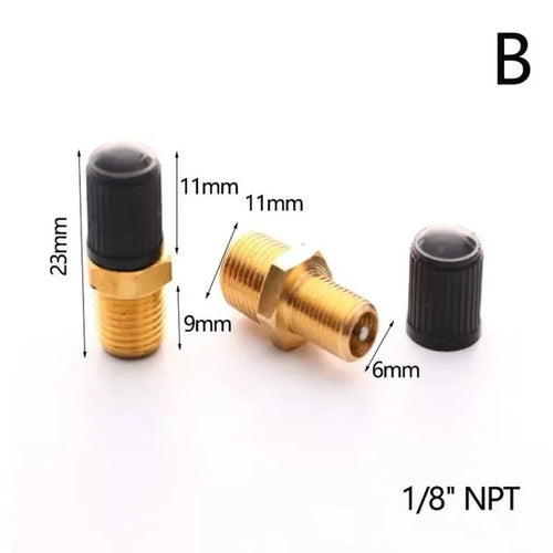 1/4 NPT 1/8 NPT M10*1 Automobile Tire Valve Core Motorcycle Tubeless