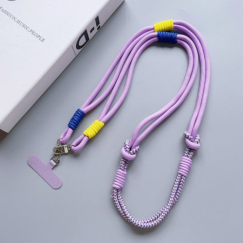 Personalized Trend Double Color Mobile Phone Universal Lanyard