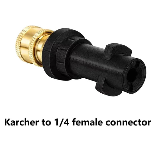 Pressure Washer Adapter Kit 1/4'' Quick Connect Female Fitting with
