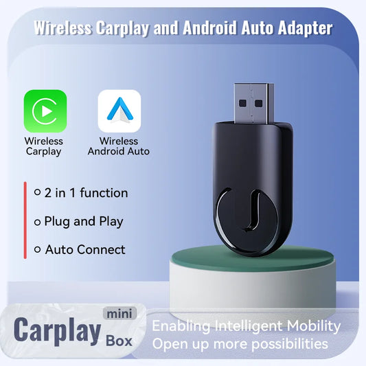 XUDA AI Box Wired to Wireless Carplay and Wireless Android Auto Keep
