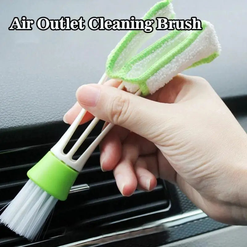1 pcs Car Air Conditioner Vent Brush Microfibre Car Grille Cleaner