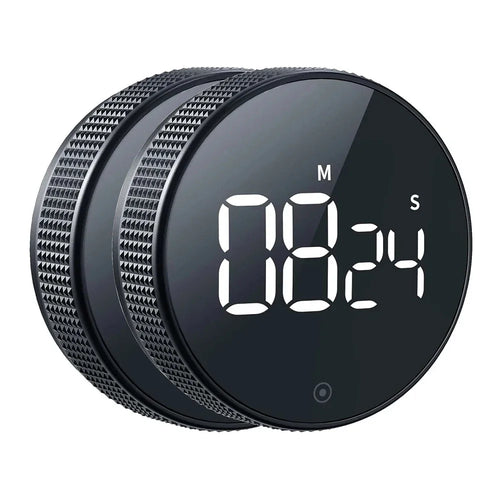1/2pcs Digital Kitchen Timers Visual timers Large LED Display Magnetic