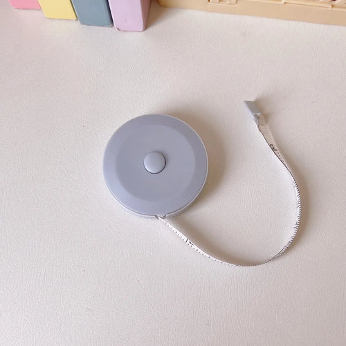 150 cm Cute Mini Soft Tape, Automatic Shrinking Tape Measure, Material