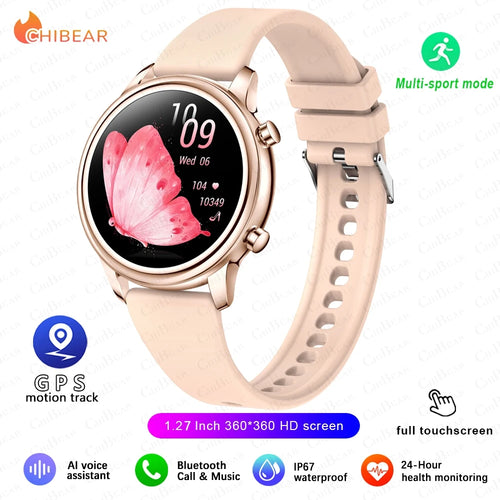 2024 New Bluetooth Call Smart Watch Women 360*360 HD Display Heart