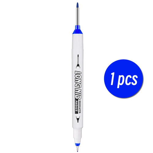 20mm Double-Tip Deep Hole Long Head Nib Markers For Metal Pen