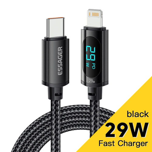 Essager PD 100W USB Type C Cable to USB C 7A Fast Charging Charger