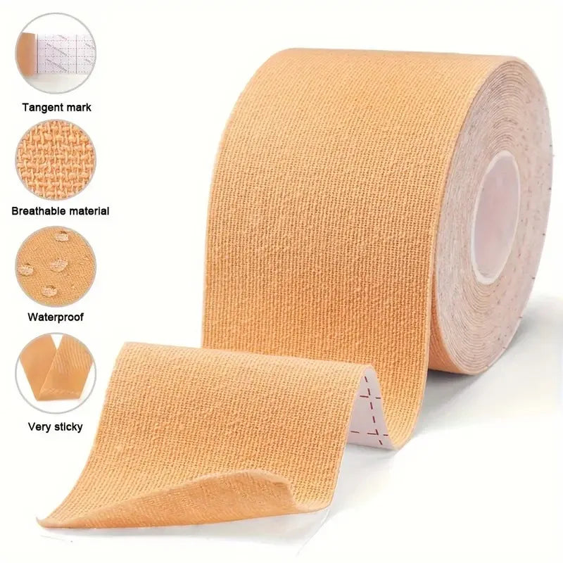 1 Roll Elastic Kinesiology Tape Sports Muscle Tape Bandage Care