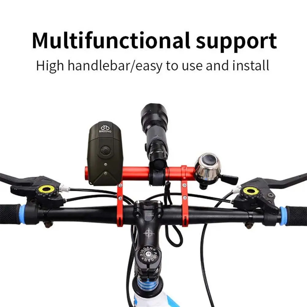 10/20/30cm Bicycle Handlebar Extended Bracket MTB Headlight Mount