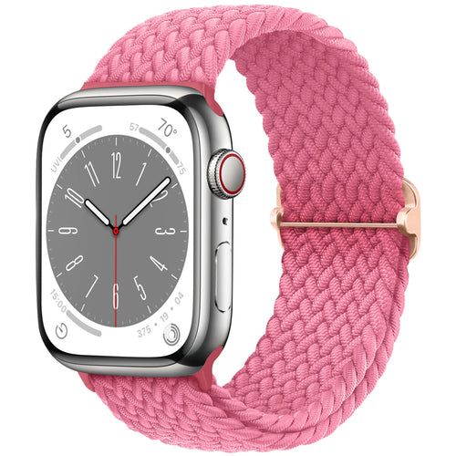 Braided Solo Loop For Apple watch band 45mm 44mm 40mm 49mm 38 41mm
