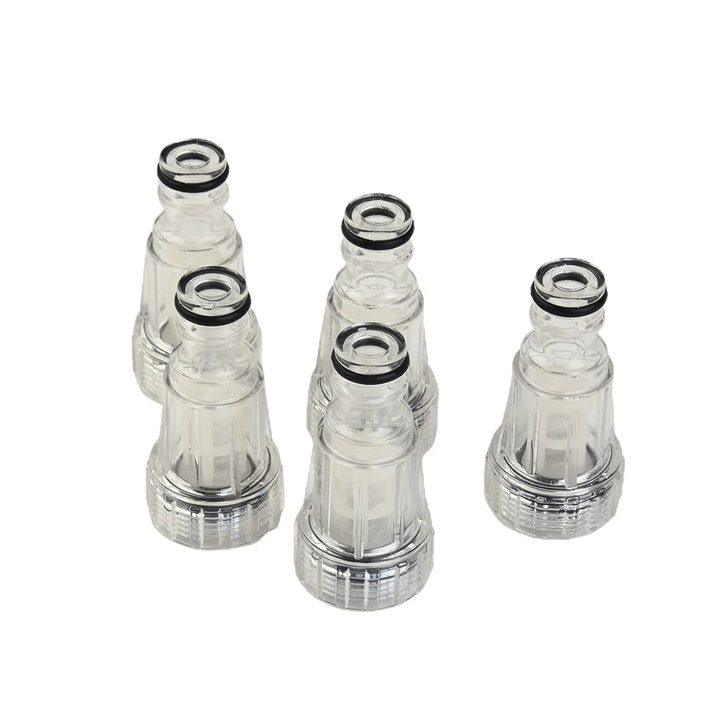 5pcs 175PSI High Pressure Washer Water Filter Automobile Washing