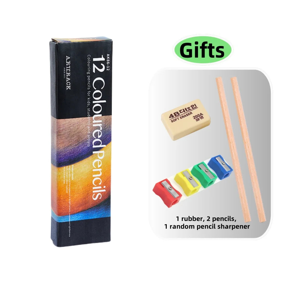 12/24/36/48/72 Colors Pencils Set Oil for Drawing Sketch DIY Gifts