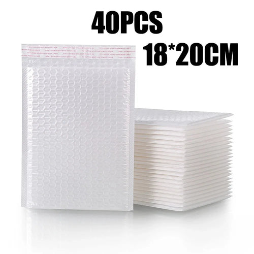 10-100PCS Bubble Mailers Wholesale White Padded Envelope for Packaging