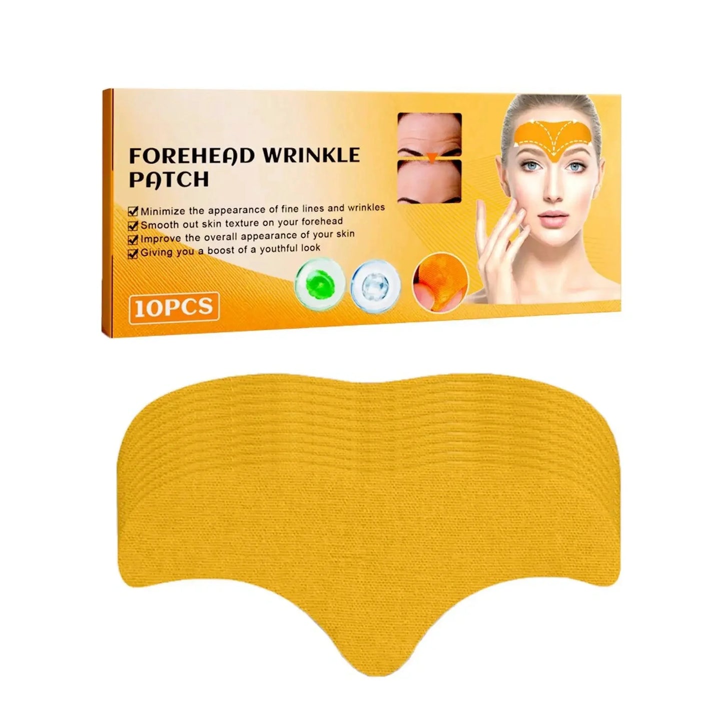 【Hot sales】10pcsWrinkle Patch Face Wrinkle Patch Lift Face Firming