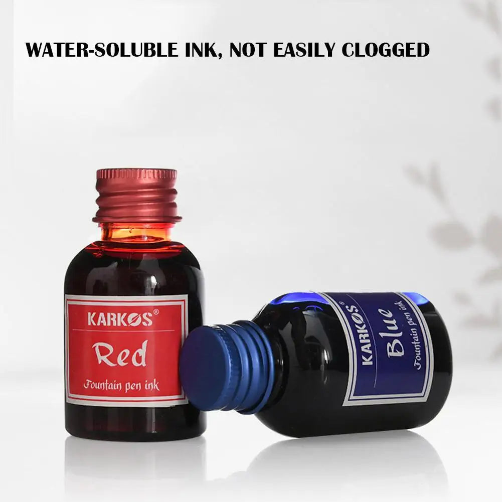 1 Bottle Pure Colorful 20/30ml Fountain Pen Ink Refilling Ink