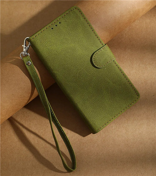 14C Leather Flip Case For Xiaomi Redmi 14C Phone Case Etui Redmi 14C