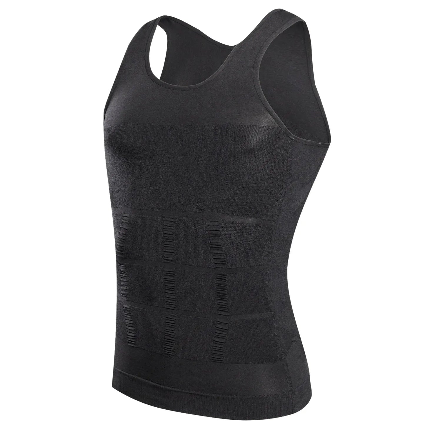 YBFDO Men Body Shaper Slimming Compression Vest Undershirt Seamless