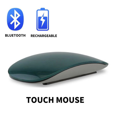 Bluetooth 4.0 Wireless Mouse Rechargeable Silent Multi Arc Touch Mice