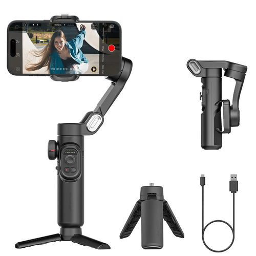 AOCHUAN Smart XE Kit Gimbal Stabilizer for Smartphone iPhone Video