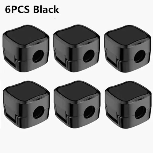6PCS Magnetic Cable Clips Cable Smooth Adjustable Cord Holder Under