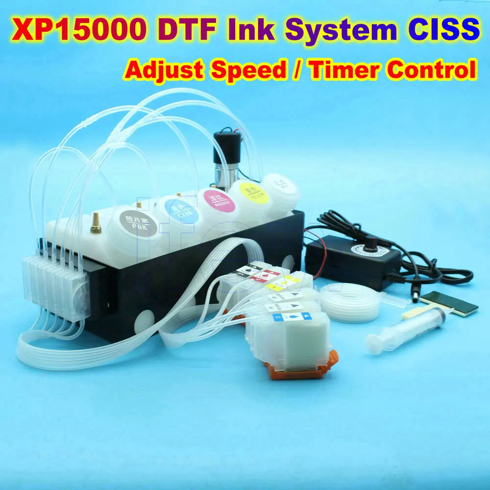 XP15000 DTF CISS For Epson Expression Photo HD XP-15000 White Ink Tank