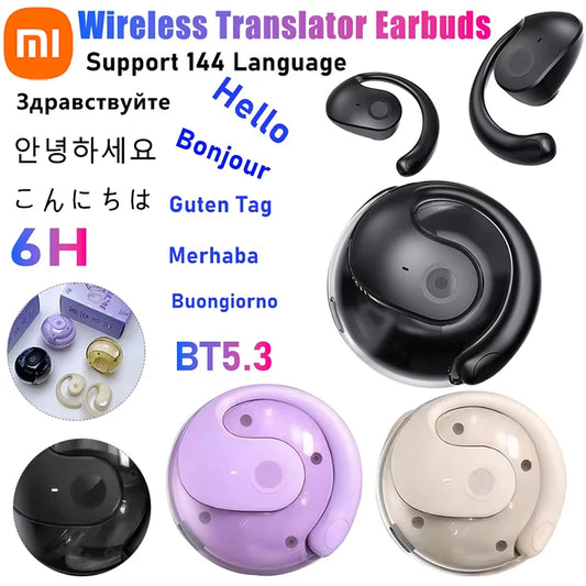 Xiaomi Translator Earbuds TWS Language Translation Earphones Real-Time