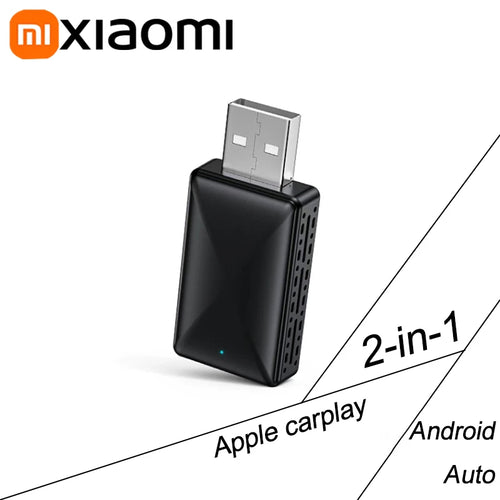 Xiaomi Android Auto Wireless Carplay Adapter 2in1 Wireless Play&Plug