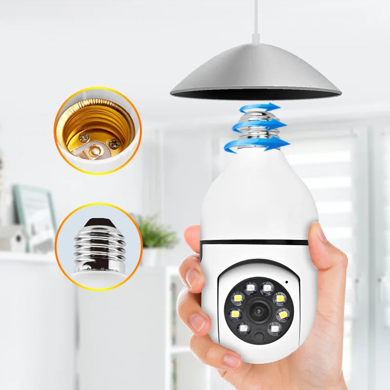 YI Iot E27 Bulb Surveillance Camera 2MP Night Vision Full Color