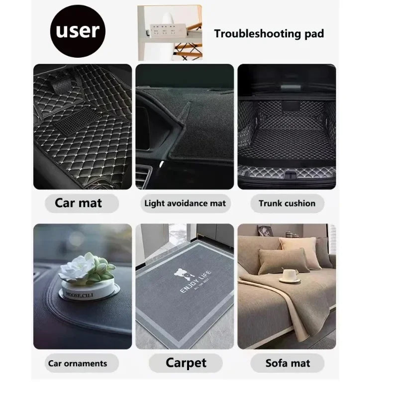 10/100 Self Adhesive Fastener Tape Extra Strong Carpet Fixing Sticker