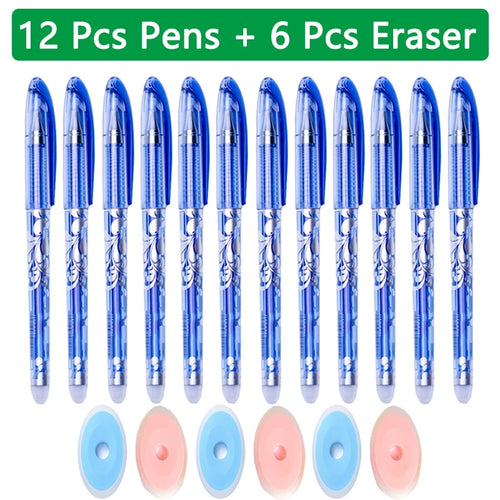 100 Pcs/set Kawaii Erasable Refill Erasable pens Gel Pen sketch