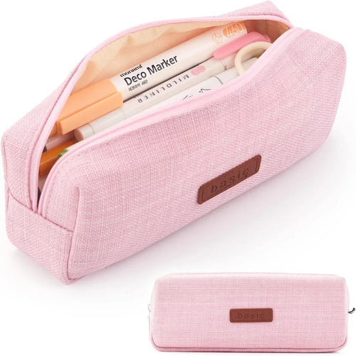 Pencil Case Bag for Girls and Boys Kawaii Washable Pen Box Multicolor