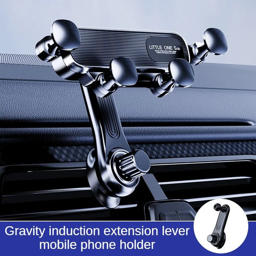 LEIBOO Gravity Car Phone Holder Air Vent Telescopic Car Phone Mount