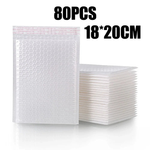 10-100PCS Bubble Mailers Wholesale White Padded Envelope for Packaging