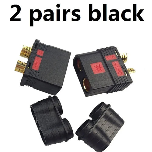 2/5pair QS8-S Heavy Duty Battery Connector Anti-Spark Gold Connector