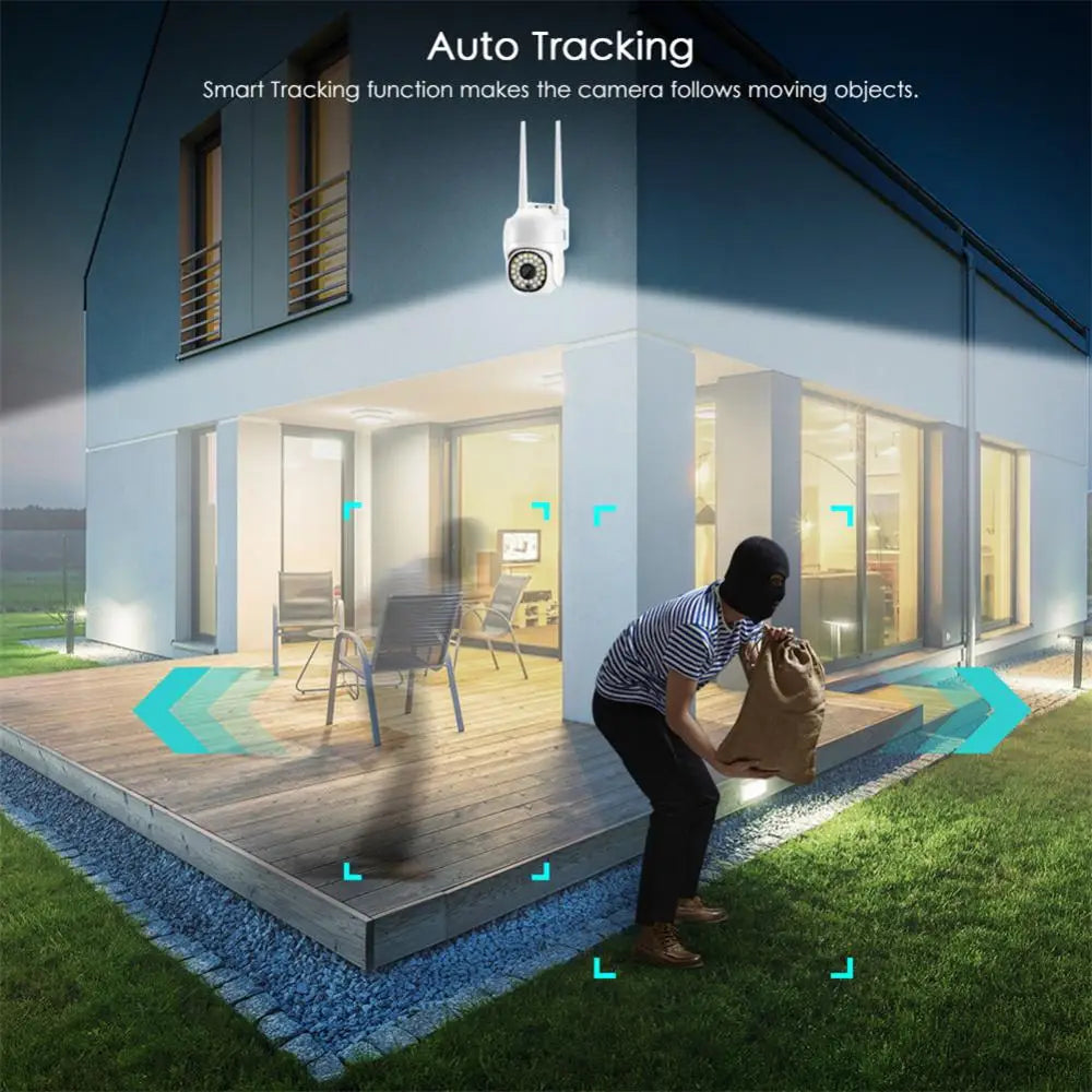 2MP PTZ YI IOT WiFi Outdoor 4X Digital Zoom Camera Home Security Auto