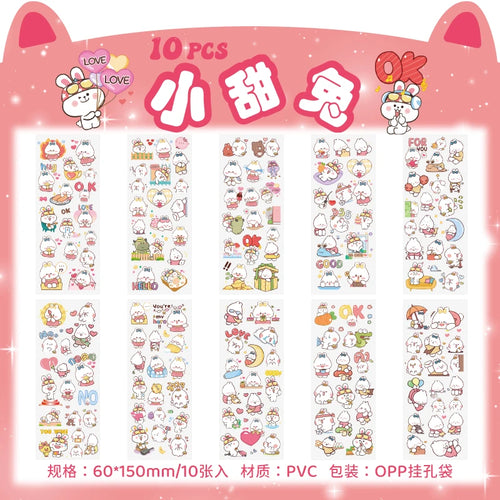 150PCS+ Card Kawaii Scrapbooking Bicycle Decals Gift Frog Students
