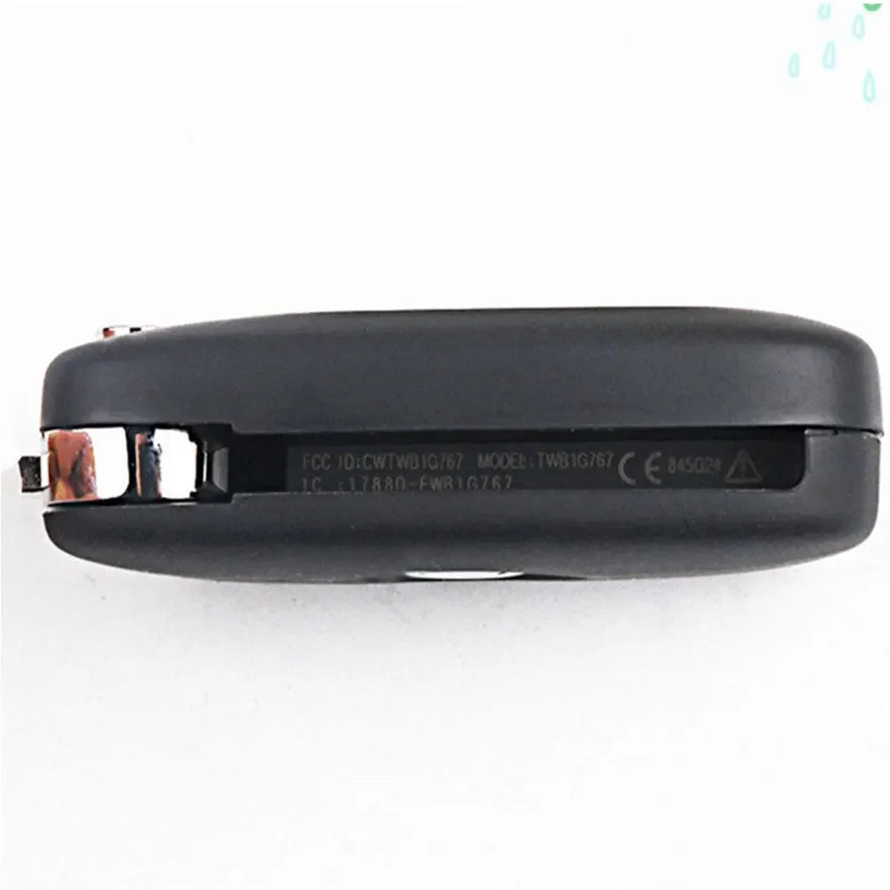 1pc 3 Button Remote Key 433Mhz 4A Chip for Mercedes Benz Smart Fortwo