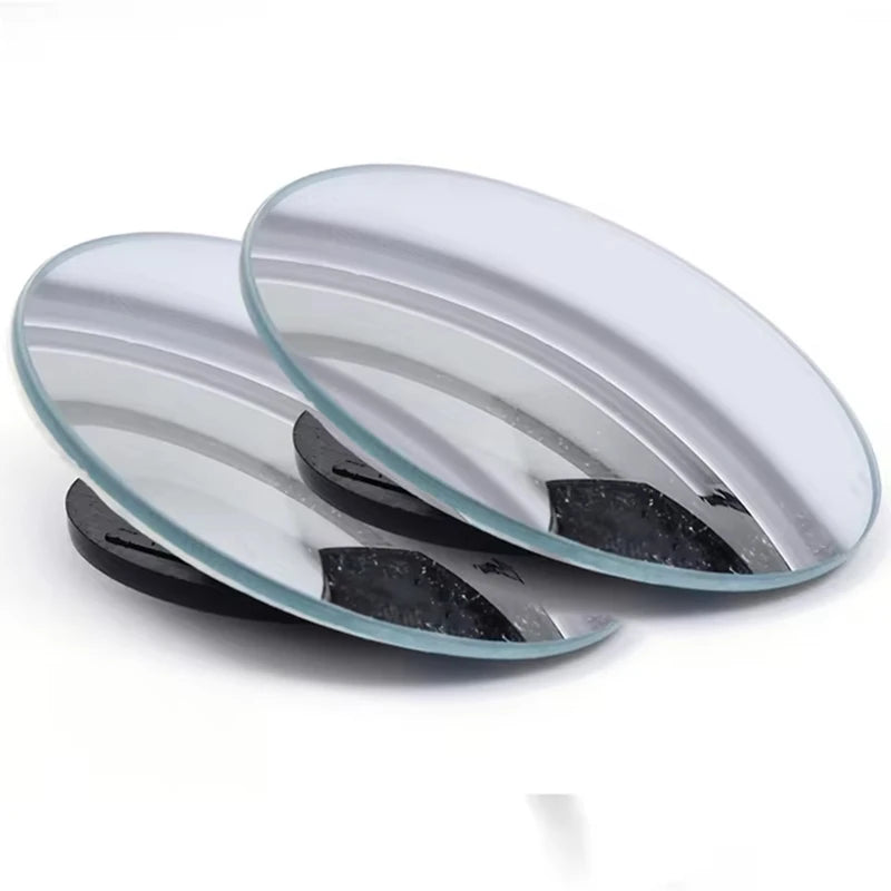 Adjustable Small Round Car Reverse Auxiliary Rearview Convex Mirror