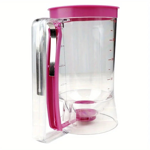 1 Pcs 900ml Batter Dispenser Hand-held Graduated Funnel Pastry Dough